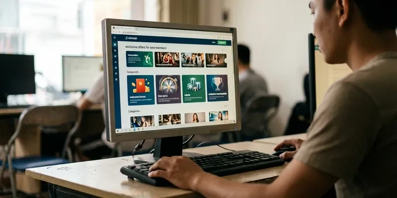 Hình ảnh danh mục ưu đãi cho hội viên mới trên web
